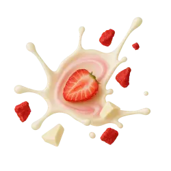 White Chocolate Strawberry Cream / 12 x 2x25g