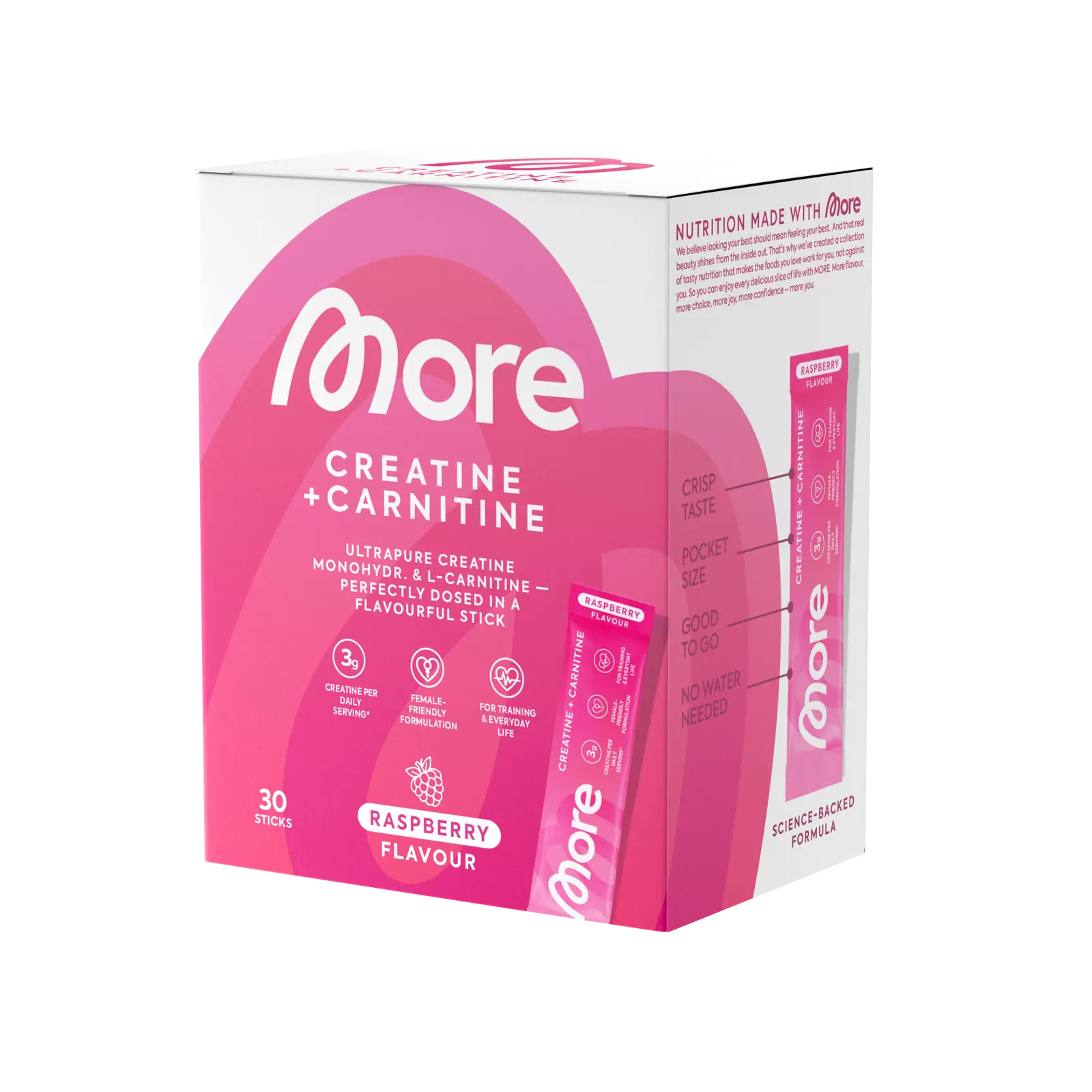 Creatine+ Sticks{m} [Prickelnde Kreatin-Sticks mit Carnitine]