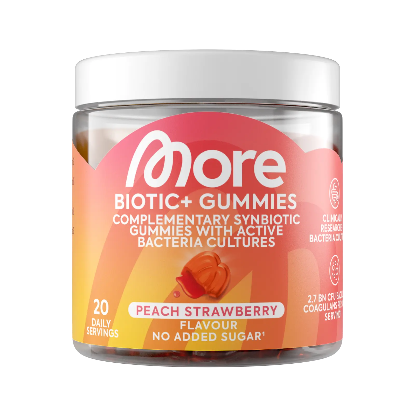 Biotic+ Gummies{m}[Aktive Bakterienkulturen in neuer Form]